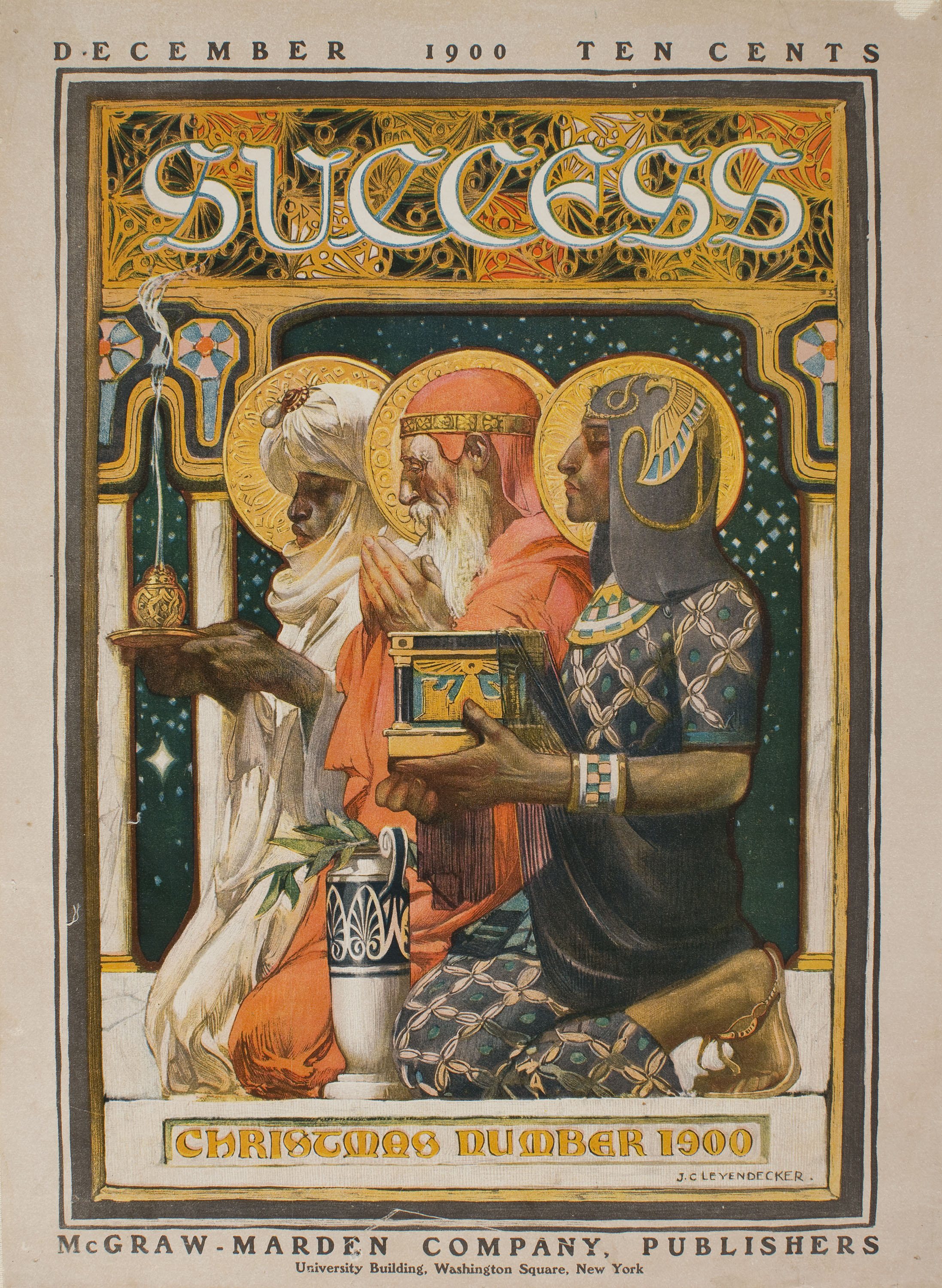 Christmas, illustrated by J. C. Leyendecker